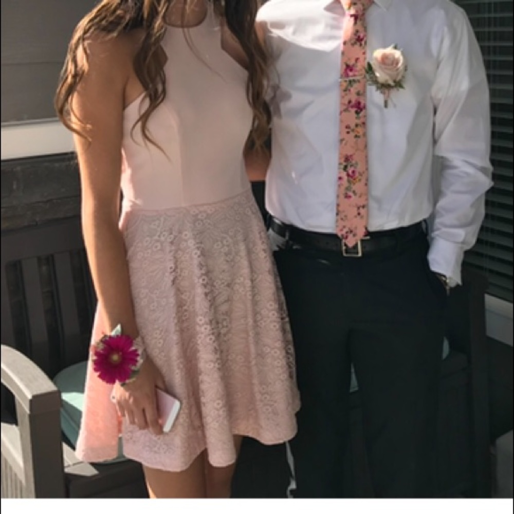 Pink Short Dress
